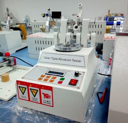 เครื่องทดสอบการขัดถู Taber ISO9001 สำหรับการทดสอบชิ้นแรงดันสูง